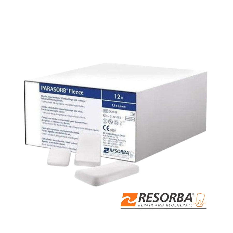 RESORBA PARASORB® Fleece HD DK8002 – fleece hemostatic resorbabil din colagen ecvin, 18 × 36 mm (12 buc.) - imaginea 5