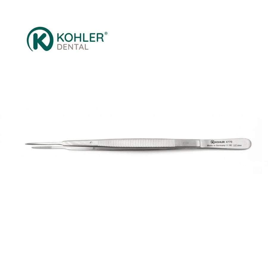 4770 – Pensă anatomică pentru țesut GERALD, dreaptă, 18 cm – KOHLER Dental image 0