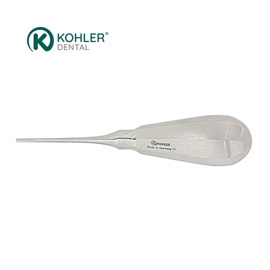 Elevator de radacini BEIN cu varful canelat drept - dimensiuni multiple - KOHLER Dental